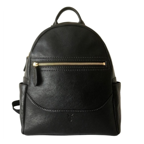 Frye Handbags - Frye Front Zip Leather Backpack / Purse